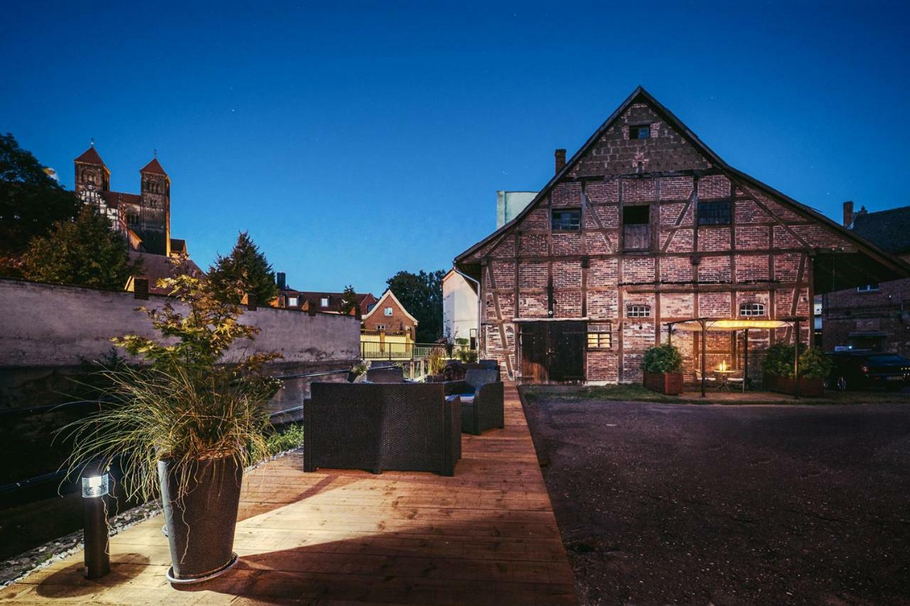 Ferienwohnungen an der Wassermühle Quedlinburg Exterior foto