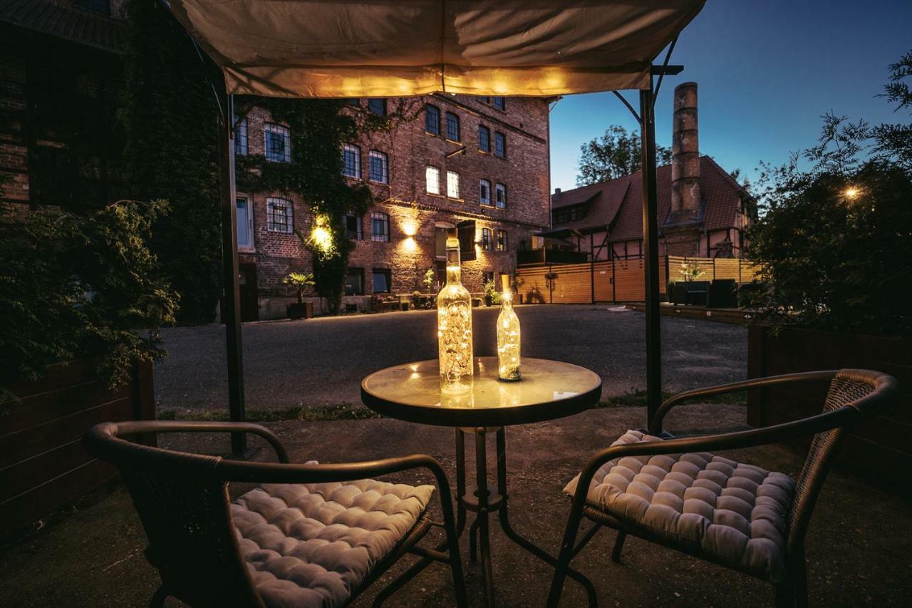 Ferienwohnungen an der Wassermühle Quedlinburg Exterior foto